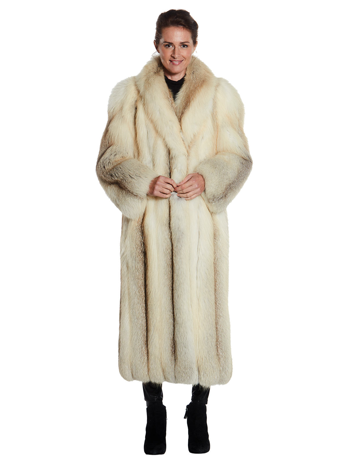 Full Length Golden Isle Fox Fur Coat Women S Fur Coat Large Estate Furs