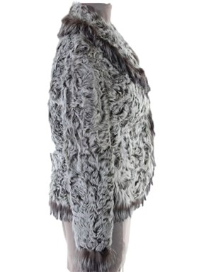 Curly Lamb Fur Jacket - Women's Small | Estate Furs