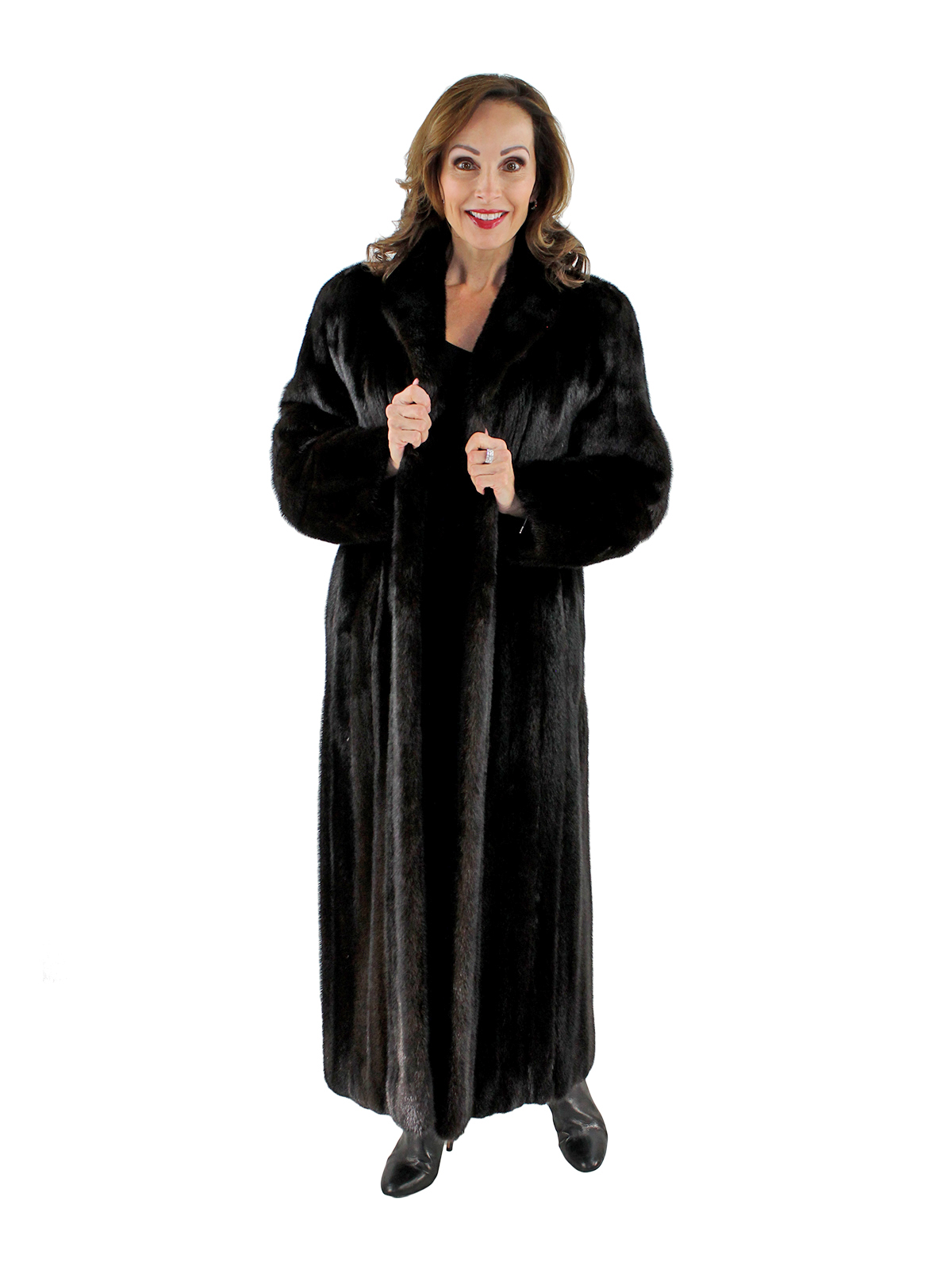 Ranch Mink Fur Coat - Women's Medium (48424) | Estate Furs