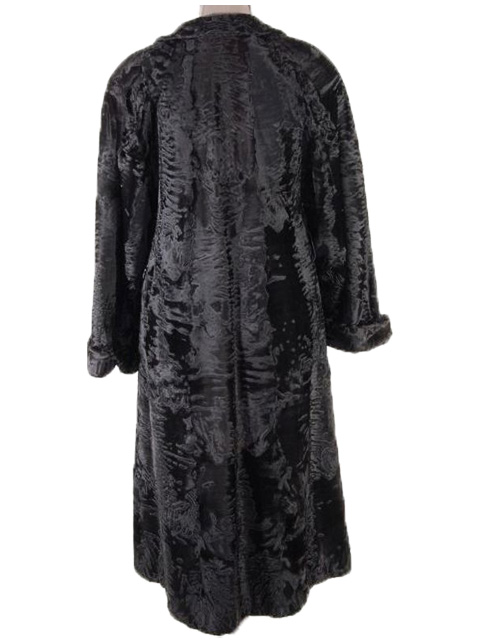 Black Swakara Coat | Estate Furs | Carmel, Indiana