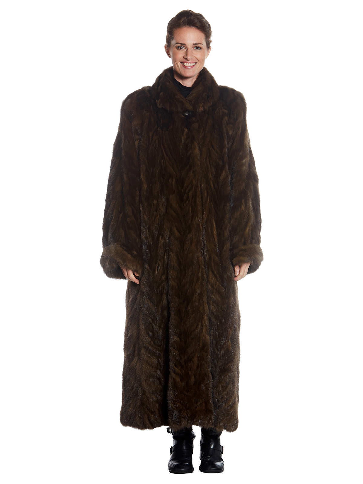 Womens Full Length Sable Fur Coat - Large| Estate Furs