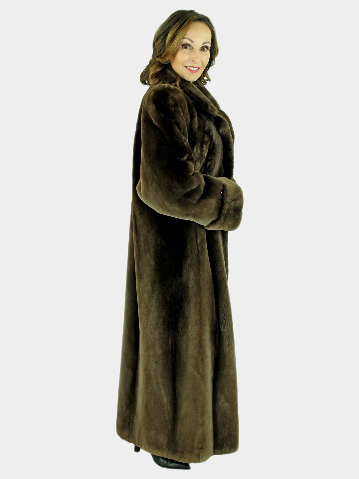 Women's Phantom Sheared Beaver Coat | Estate Furs