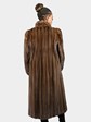 Woman's Natural Lunaraine Female Mink Fur Coat