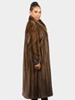 Woman's Natural Lunaraine Female Mink Fur Coat