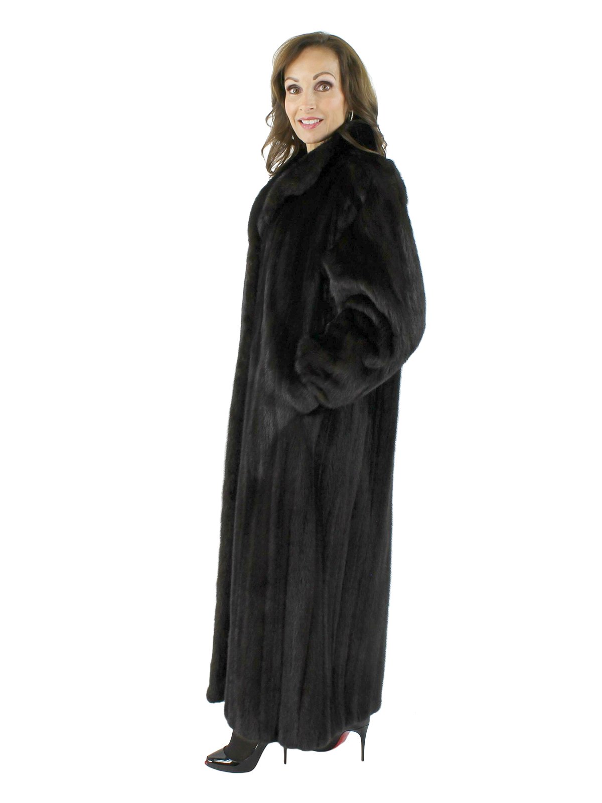 Ranch Mink Fur Coat - Women's Large - 38148 | Estate Furs