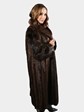 Woman's Medium Brown Beaver Fur Coat