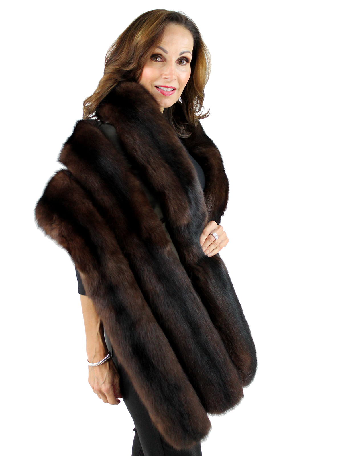 Sable Fur Stole - Women's One Size Fits All| Estate Furs