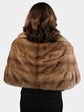 Woman's Vintage Autumn Haze Mink Fur Stole