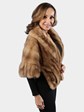 Woman's Vintage Autumn Haze Mink Fur Stole