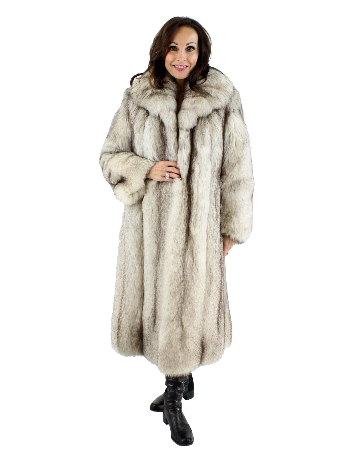 Cross Fox Fur Coat - Women's Small | Estate Furs