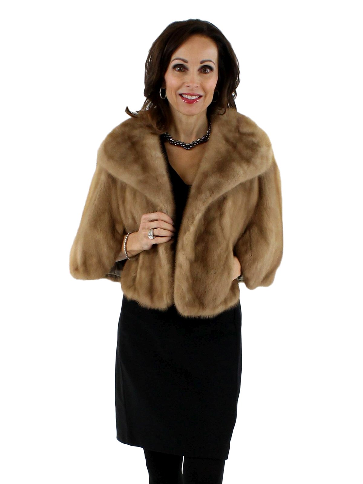 Pastel Mink Fur Stole - Women's Medium - 42228 | Estate Furs