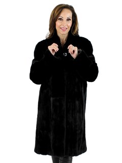 Ranch Female Mink Coat - Women's Medium | Estate Furs