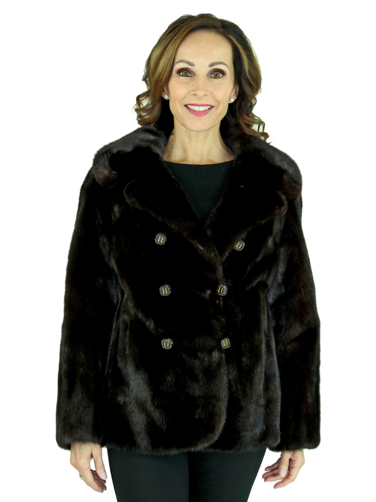 Ranch Female Mink Fur Jacket - Women's Mink Fur Jacket - Medium| Estate ...