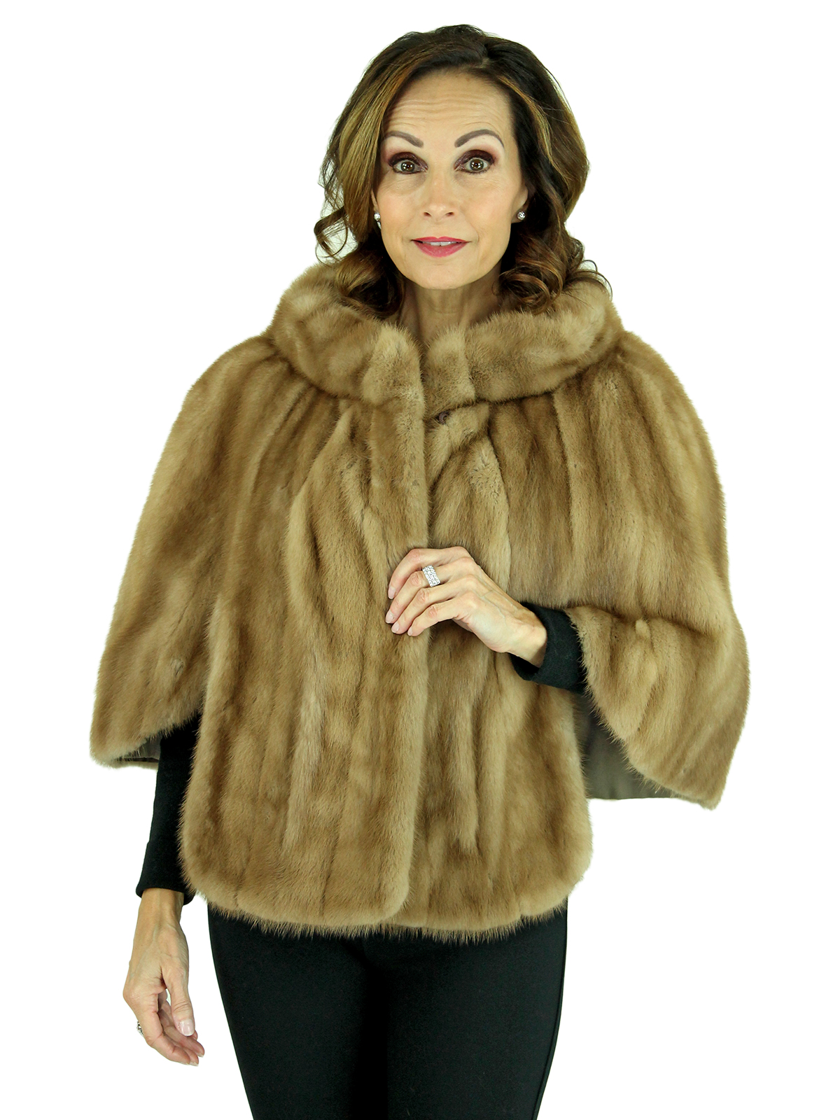 Autumn Haze Mink Fur Stole Womens Fur Stole Medium Estate Furs
