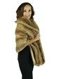 Woman's Autumn Haze Mink Fur Stole