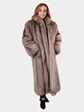 Woman's Crystal Fox Fur Coat