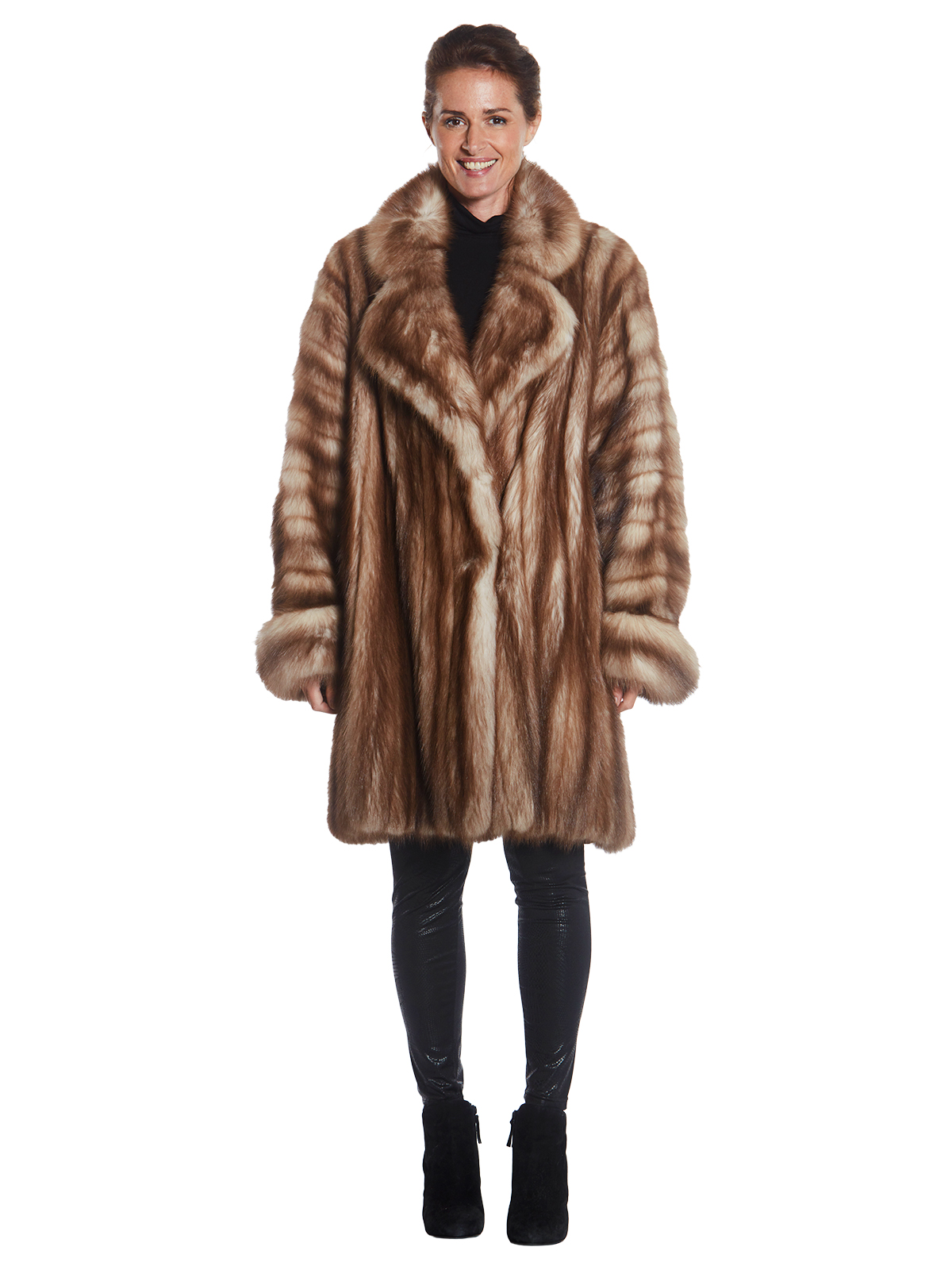 Stone Marten 7/8 Coat- Women's Coat - XXL| Estate Furs