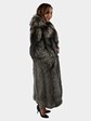 Woman's Christian Dior Silver Fox Fur Coat