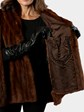 Woman's Vintage Marmot Fur Cape