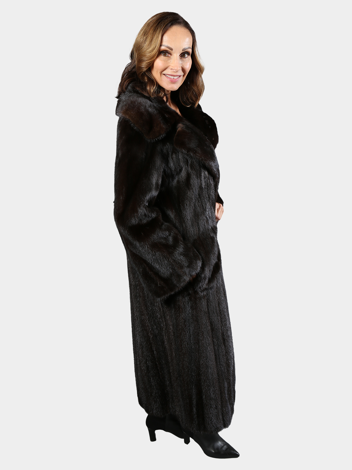 Ranch Mink Female Fur Coat (Women's Large) - Estate Furs