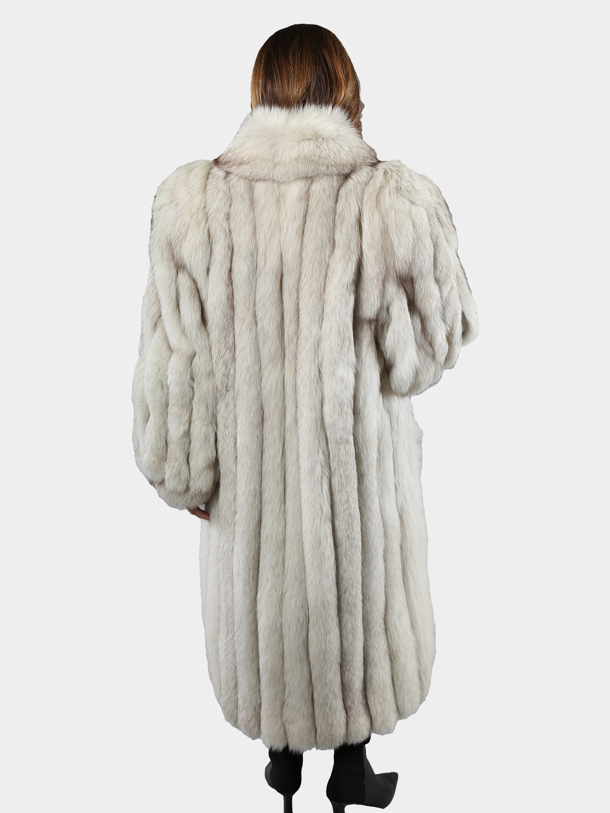 Blue Fox Fur Coat (Women's Small) - Estate Furs