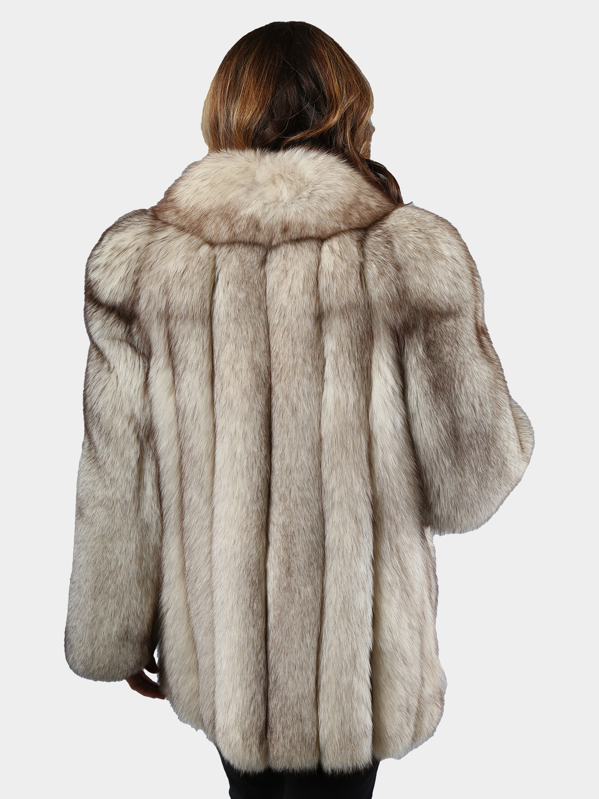 Blue Fox Fur Jacket (Women's Small) - Estate Furs