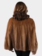 Woman's Vintage Autumn Haze Female Mink Fur Cape