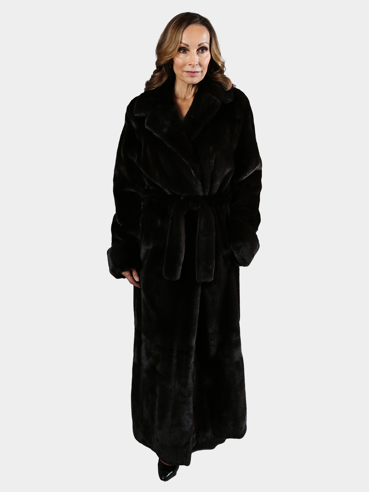 Women's Blackglama Ranch Female Mink Fur Coat Estate Furs