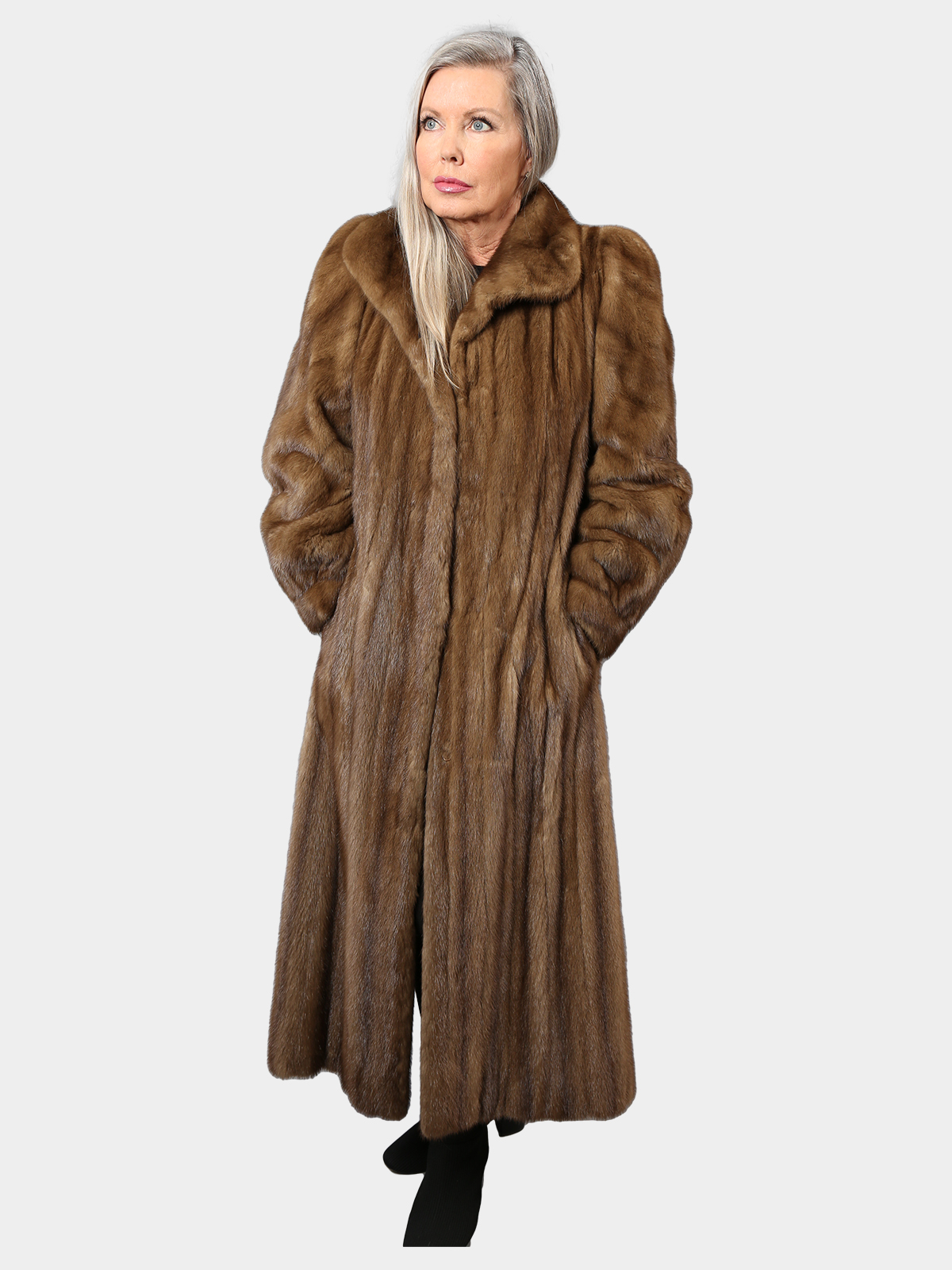 Women's Lunaraine Female Mink Fur Coat - Estate Furs