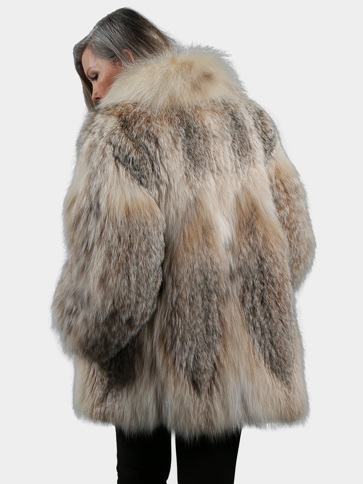 Woman's Canadian Lynx Fur Jacket - Estate Furs