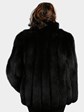 Woman's Black Fox Fur Jacket