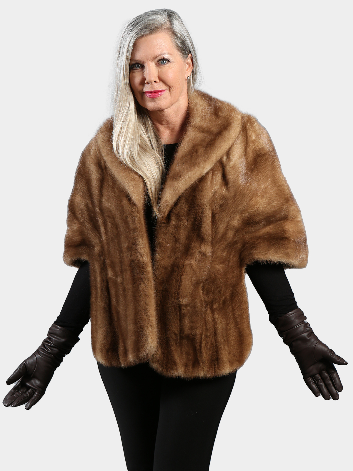 Woman's Lunaraine Mink Fur Stole