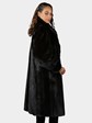 Woman's Plus Size Ranch Mink Fur Coat