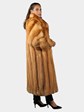 Woman's Natural Red Fox Fur Coat