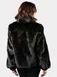 Woman's Natural Ranch Female Mink Fur Jacket