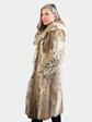 Woman's Vintage Natural Lynx Fur Coat