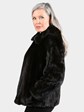 Woman's Natural Ranch Mink Fur Jacket