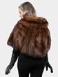 Woman's Vintage Natural Sable Fur Stole