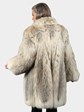 Woman's Natural Canadian Lynx Fur - Swing Style