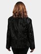 Woman's Vintage Black Broadtail Lamb Fur Jacket