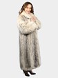 Woman's Natural Canadian Lynx Fur Coat