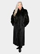 Woman's Natural Ranch Mink Fur Coat