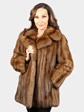 Woman's Natural Vintage Sable Fur Jacket