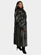 Woman's Natural Silver Fox Fur Coat