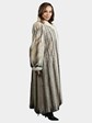 Woman's Vintage Natural Tourmaline Mink and Fitch Fur Coat