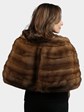 Woman's Natural Vintage Lunaraine Female Mink Fur Stole