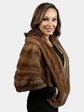 Woman's Natural Vintage Lunaraine Female Mink Fur Stole