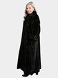 Woman's Natural Ranch Female Mink Fur Coat