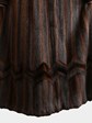 Woman's Natural Whiskey Female Mink Fur Coat with Directional Design