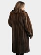 Woman's Natural Lunaraine Female Mink Fur Coat